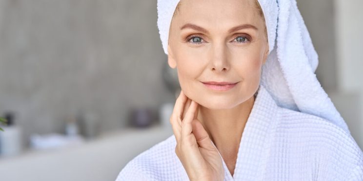 woman skincare