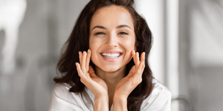 woman happy